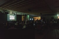 「ガラパゴス」公開取材イベントの様子。（Photo by Mariko Kurose）