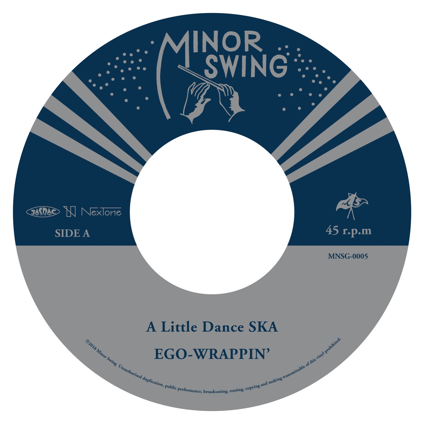 EGO-WRAPPIN'「A Little Dance SKA」配信ジャケット