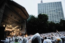 My Hair is Bad「オーガニックホームランツアー」東京・日比谷野外大音楽堂公演の様子。