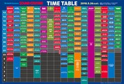「Shimokitazawa SOUND CRUISING 2018」タイムテーブル