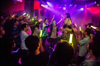 やまもとゆい初ライブの様子。（撮影：フクシアヤミ）