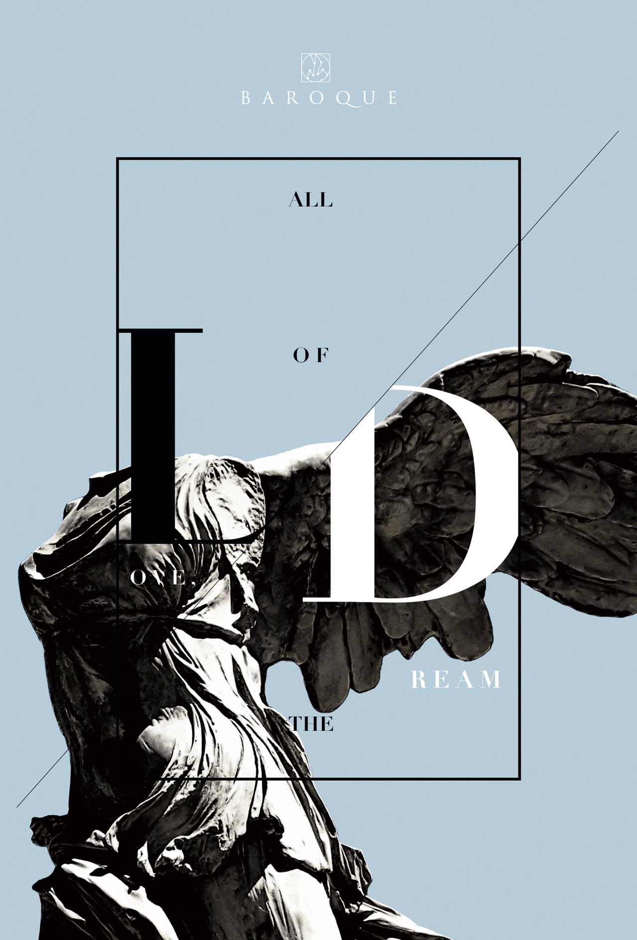 BAROQUE「ALL OF THE LOVE, ALL OF THE DREAM -LIVE at DIFFER ARIAKE 2017.12.25-」Blu-ray盤ジャケット