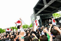 「東北ジャム2018 in 福島あだたら」Ken Yokoyamaのライブの様子。