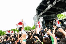 「東北ジャム2018 in 福島あだたら」Ken Yokoyamaのライブの様子。