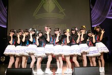 虹のコンキスタドール「虹の大三角形 in 東京 ～The Story of Rainbow～」東京・EX THEATER ROPPONGI公演の様子。（写真提供：キングレコード）