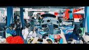 「OVER DRIVE」×「TOYOTA GAZOO Racing」テレビCM「『追い越せ、何もかも。篤洋』篇」のワンシーン。