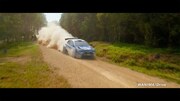 「OVER DRIVE」×「TOYOTA GAZOO Racing」テレビCM「『追い越せ、何もかも。直純』篇」のワンシーン。