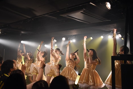 はちみつロケット「HMV Presents “はちロケ春の三大祭”」東京公演「宇宙初！新曲も聴けちゃう祭」の様子。