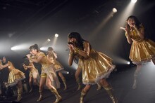 はちみつロケット「HMV Presents “はちロケ春の三大祭”」東京公演「宇宙初！新曲も聴けちゃう祭」の様子。