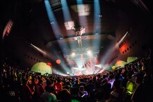 ばってん少女隊「5.19 ZEPP DIVERCITY大会 ～博多美少女上京物語～」の様子。（Photo by Ray Otabe）