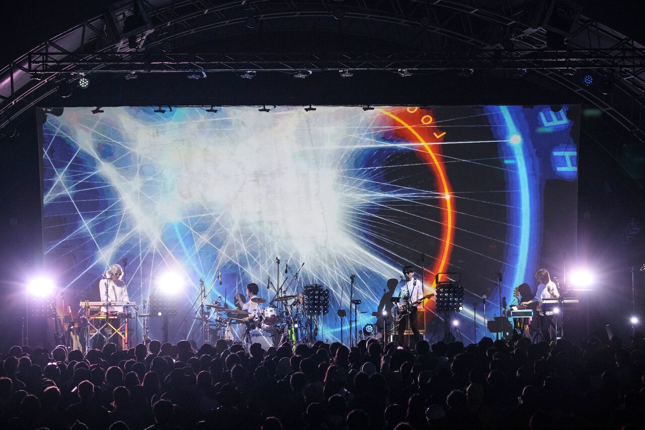 「CIRCLE '18」の大トリを飾ったCorneliusのライブの様子。 （写真提供：CIRCLE）