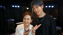 宮嶋泰子とMIYAVI。(c)BS朝日