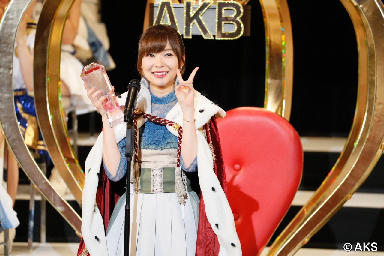 昨年6月に行われた「AKB48 49thシングル選抜総選挙」の様子。