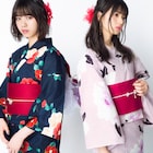 乃木坂46西野七瀬&齋藤飛鳥、椿柄の艶やか浴衣姿を披露