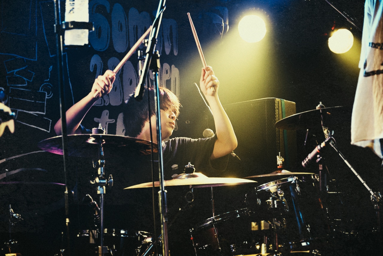 福田裕介（Dr）（撮影：作永裕範）