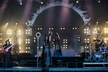 「Rock On The Range 2018」に出演したBABYMETAL。 (C) Amuse Inc. Photos by Calan Beasley