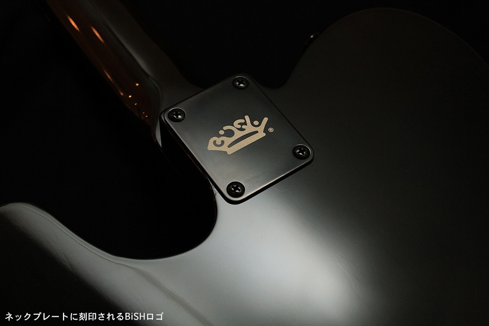 「Fender Telecaster Thinline "BiSH"」ネックプレート