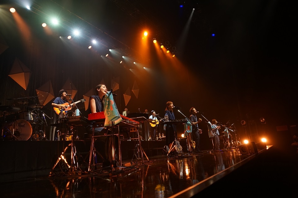 Goose house「Live Tour 2018 Flight」大阪・Zepp Namba公演の様子。