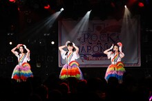 左から内山あみ、椎名るか、内藤るな。（撮影：笹森健一）