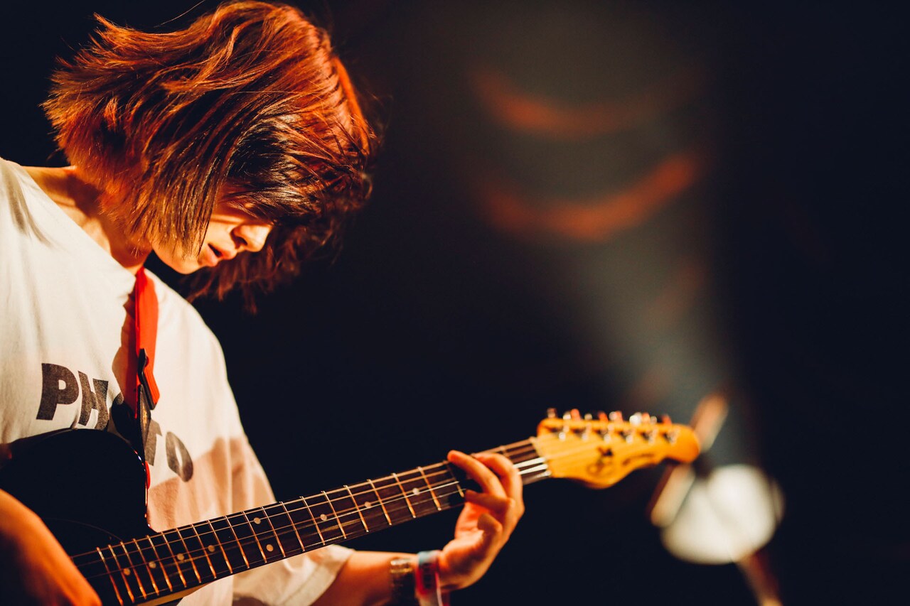 佐藤千亜妃（きのこ帝国）（撮影：西槇太一）