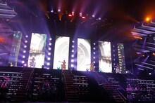 「ももいろクローバーZ 10th Anniversary The Diamond Four -in 桃響導夢-」5月22日公演の様子。（Photo by HAJIME KAMIIISAKA + Z）