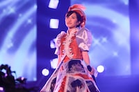 百田夏菜子（Photo by HAJIME KAMIIISAKA + Z）