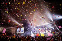 「ももいろクローバーZ 10th Anniversary The Diamond Four -in 桃響導夢-」5月23日公演の様子。（Photo by HAJIME KAMIIISAKA + Z）