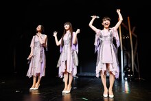 「P.T.A.発足10周年!! と5周年!!“Perfumeとあなた”ホールトゥワー」最終公演の様子。（撮影：上山陽介）