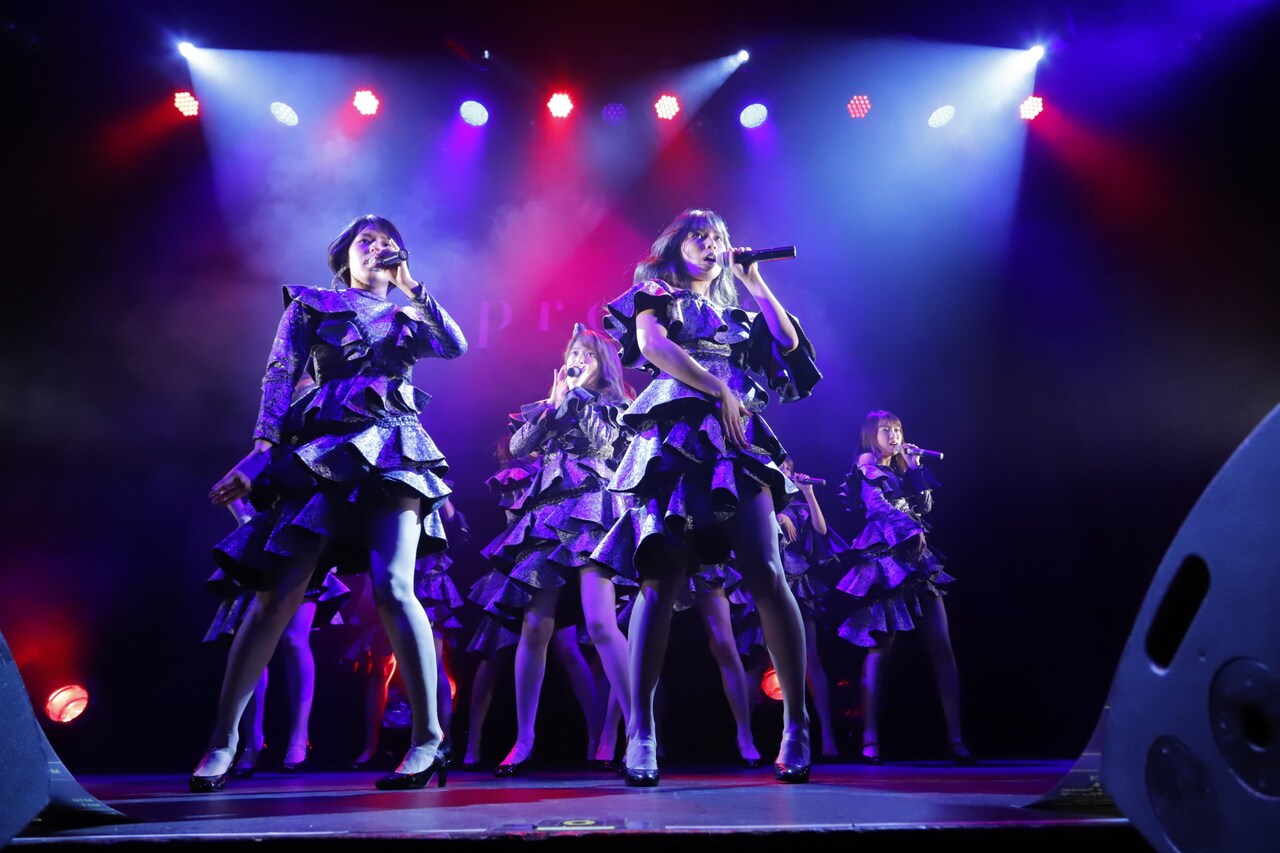 predia「"THE SHOW" DAY.1」の様子。（撮影：山本ヤスノリ）