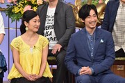 鶴田真由とディーン・フジオカ。 (c)日本テレビ