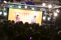 左から福原遥、戸松遥。（撮影：鳥居洋介）