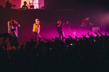 左からGAPPER、5lack、PUNPEE。（撮影：cherry chill will.）