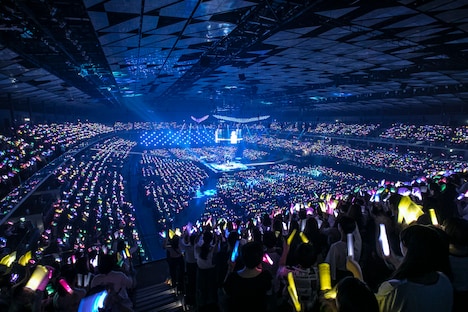 超特急「BULLET TRAIN ARENA TOUR 2018 SPRING『Sweetest Battle Field』」東京公演の様子。（撮影：米山三郎、冨田望、西村廣起、山下陽子）