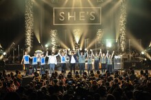 SHE'S「Sinfonia "Chronicle" #1」の様子。（Photo by MASANORI FUJIKAWA）