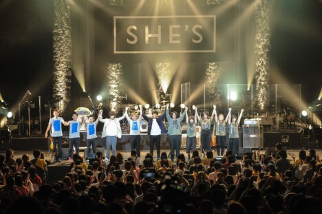 SHE'S「Sinfonia "Chronicle" #1」の様子。（Photo by MASANORI FUJIKAWA）