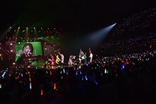 「アンジュルム コンサートツアー 2018春 十人十色 ＋」東京・日本武道館公演の様子。
