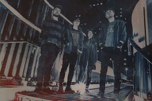 Discharming man。左端が蛯名啓太（Vo）。