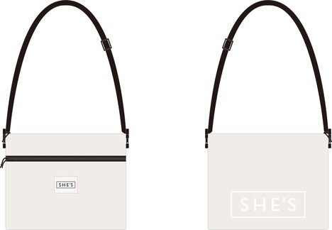 SHE'Sオリジナルサコッシュサンプル