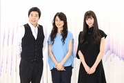 「another sky-アナザースカイ-」スタジオ収録の様子。左から今田耕司、今井美樹、中条あやみ。 (c)日本テレビ