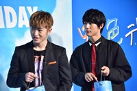 佐野玲於と中川大志。