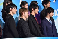 左から高杉真宙、佐野玲於、中川大志、横浜流星。