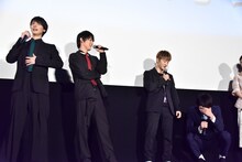 1番か4番かを悩む横浜流星（右端）。