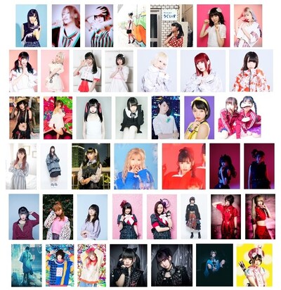 「MIKIO SAKABE×∀iDOL StyleBook2」掲載アイドル一覧。