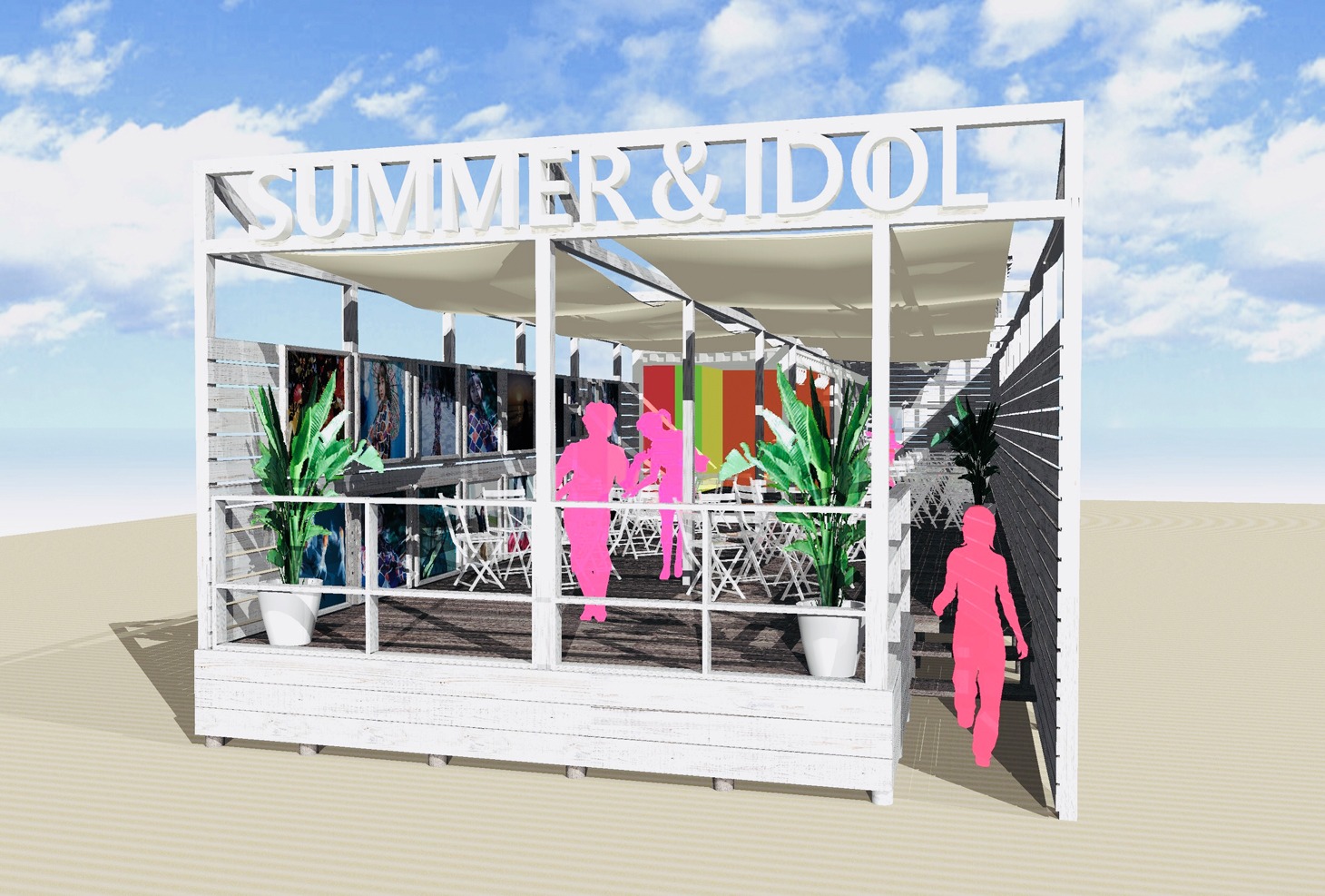 「SUMMER&IDOL」イメージ