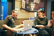 左から原昌和（the band apart）、フルカワユタカ。