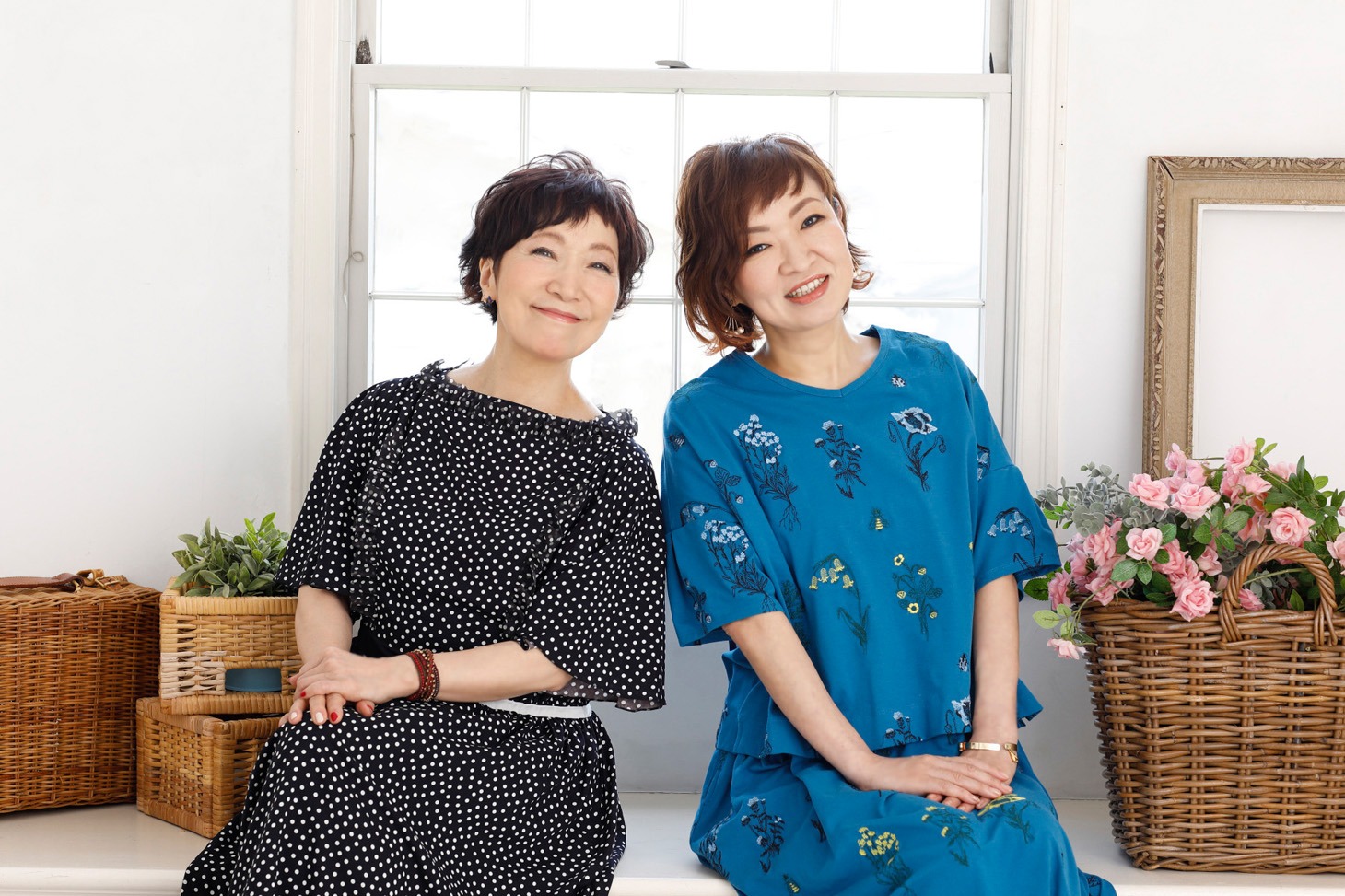「おしゃべりアラモード～森山良子と清水ミチコとプラスワン～」キービジュアル