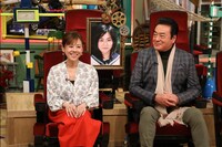 左から高橋真麻、高橋英樹。(c)テレビ朝日
