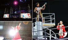 DREAMS COME TRUE「かんぽ生命 Presents DREAMS COME TRUE CONCERT TOUR 2017 / 2018 THE DREAM QUEST」の様子。