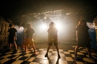 Malcolm Mask McLaren「Light in Distortion」東京・新宿LOFTの様子。（写真提供：エイジアプロモーション）