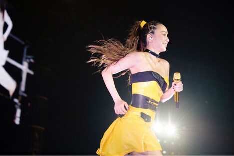 安室奈美恵「namie amuro Final Tour 2018 ～Finally～」東京ドーム公演の様子。